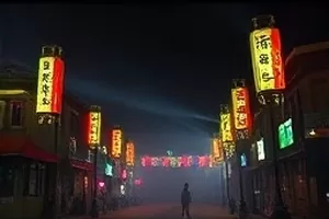 琉璃巷口影片封面,巷子深处的彩色玻璃窗