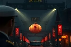 铁西往事年代剧封面,老厂房红砖墙与自行车